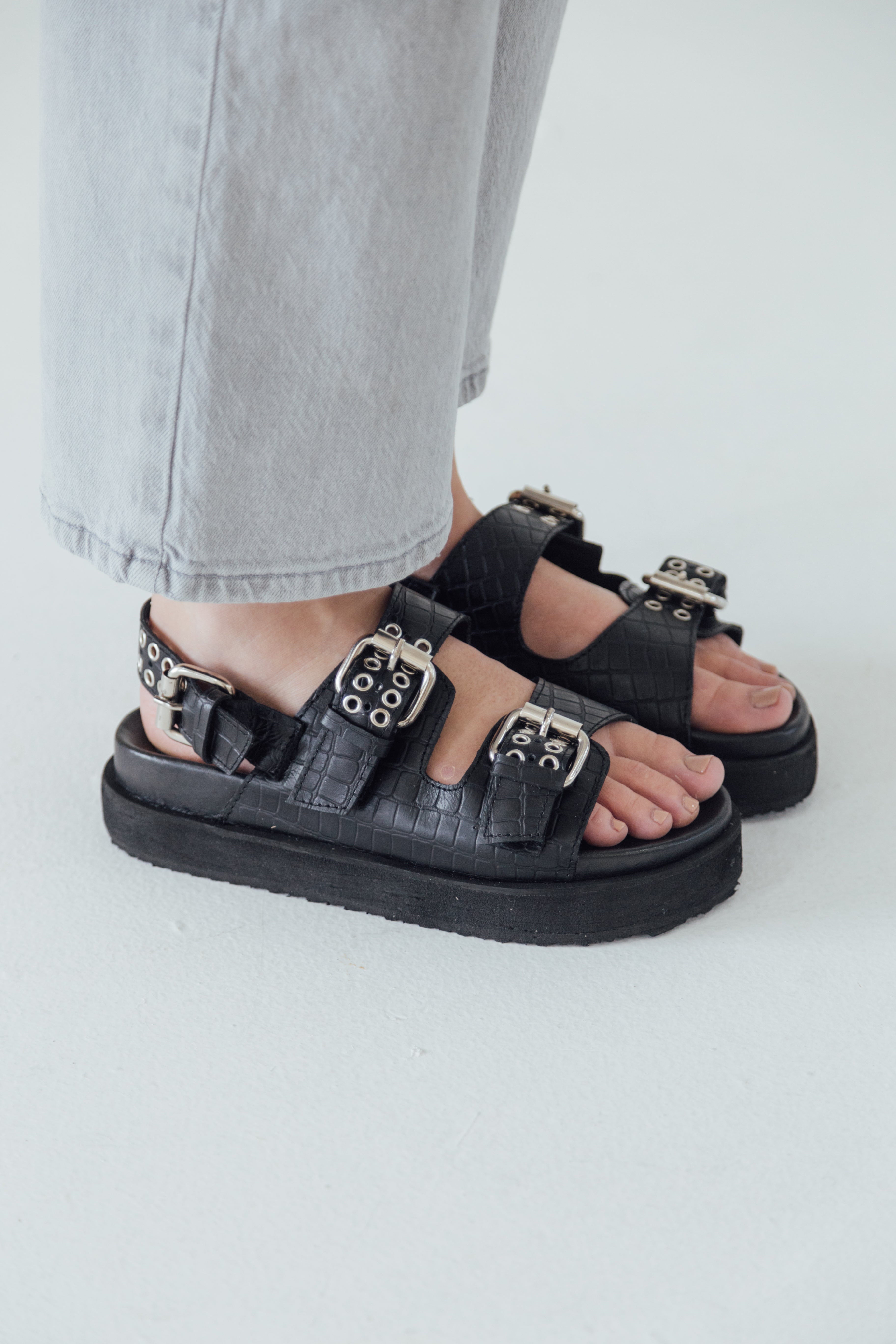 Espresso Sandals