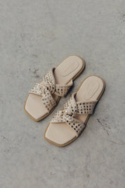 Sandalias Glacé Beige