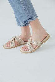 Sandalias Glacé Beige