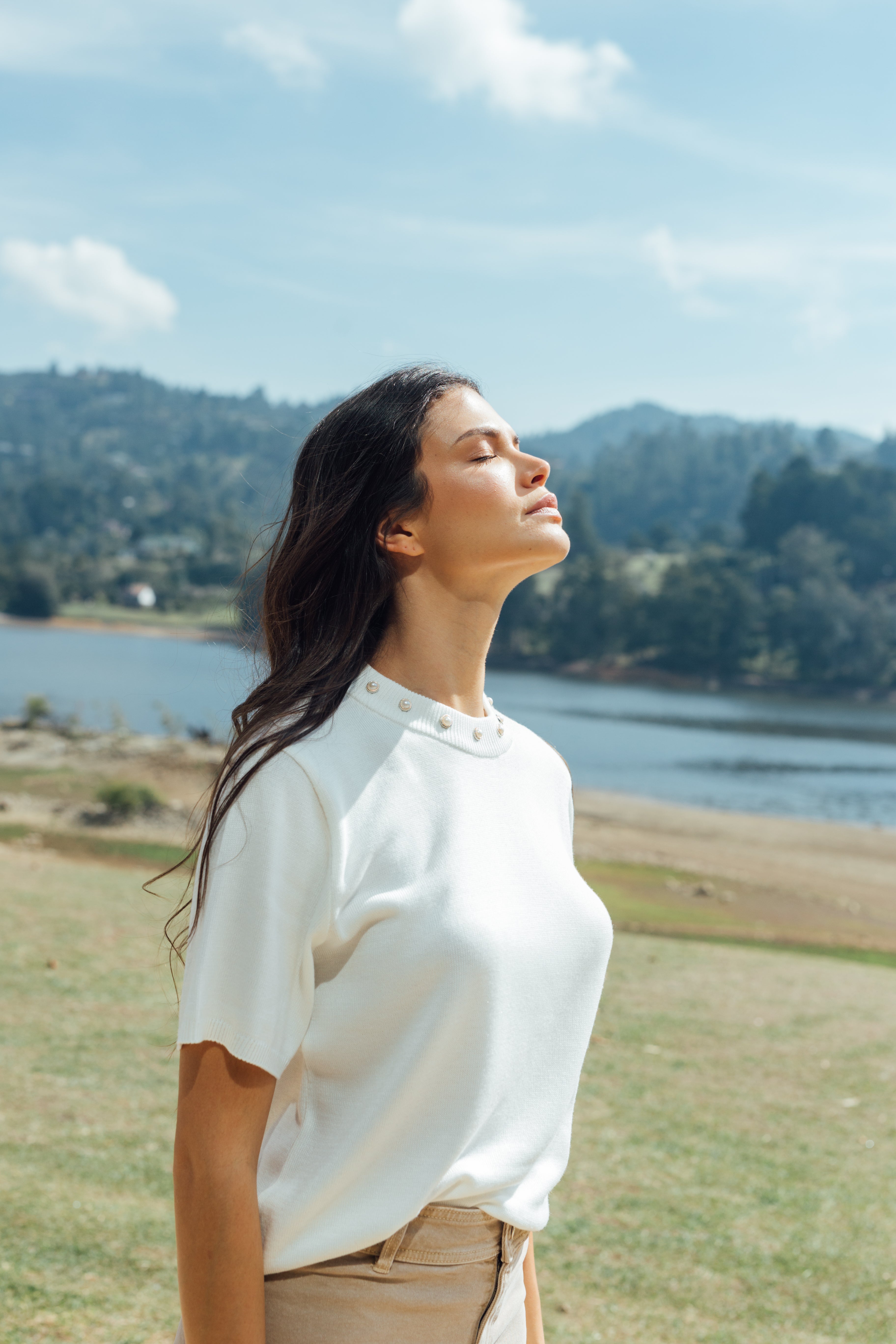 La Perla T Shirt Blanca