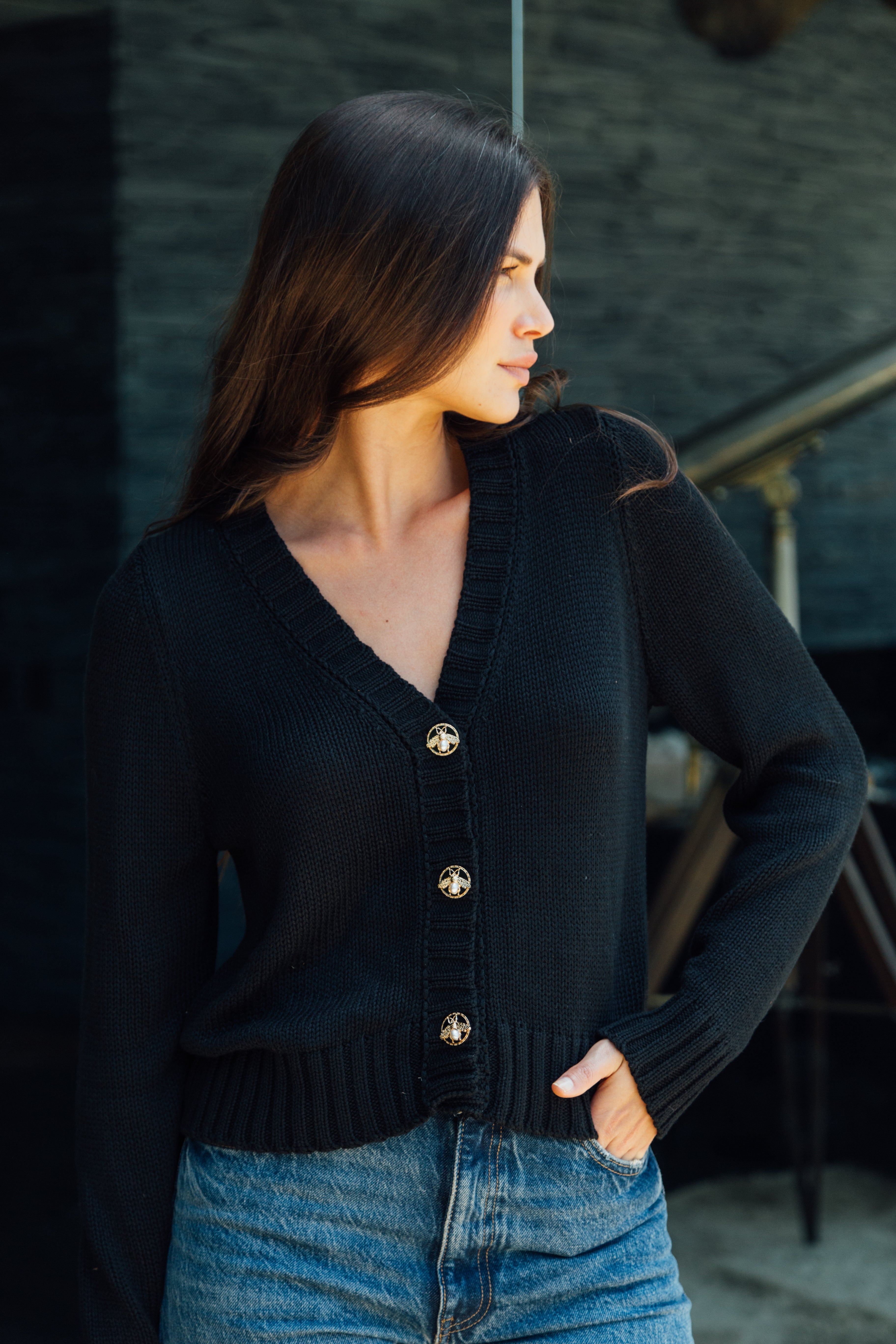 Cardigan Verona Negro