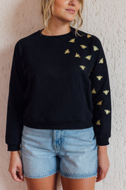 Bee Sweater Negro